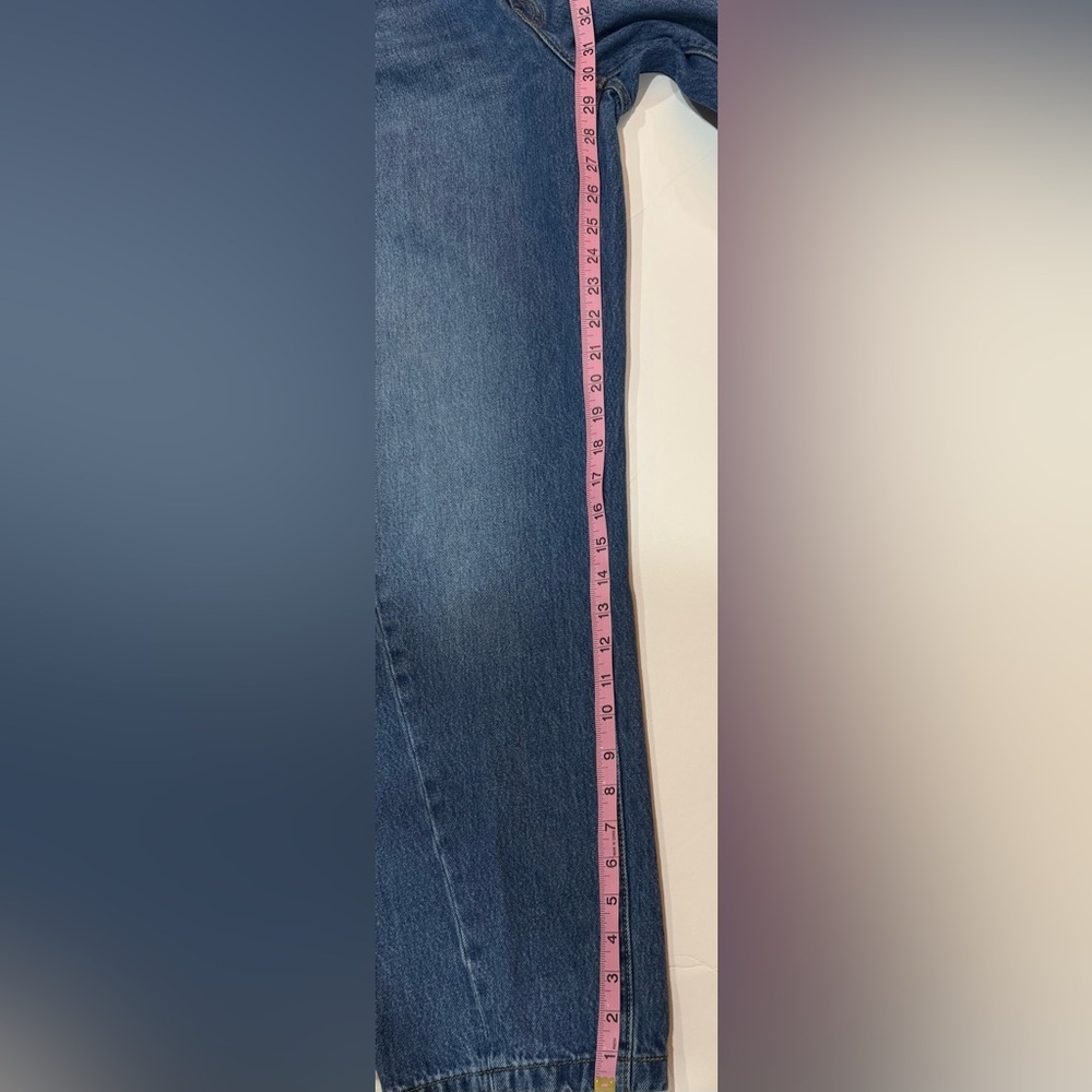 Levi's '94 Baggy Jeans Women's W31 L31 Medium Wash Straight Leg - Picture 6 of 8
